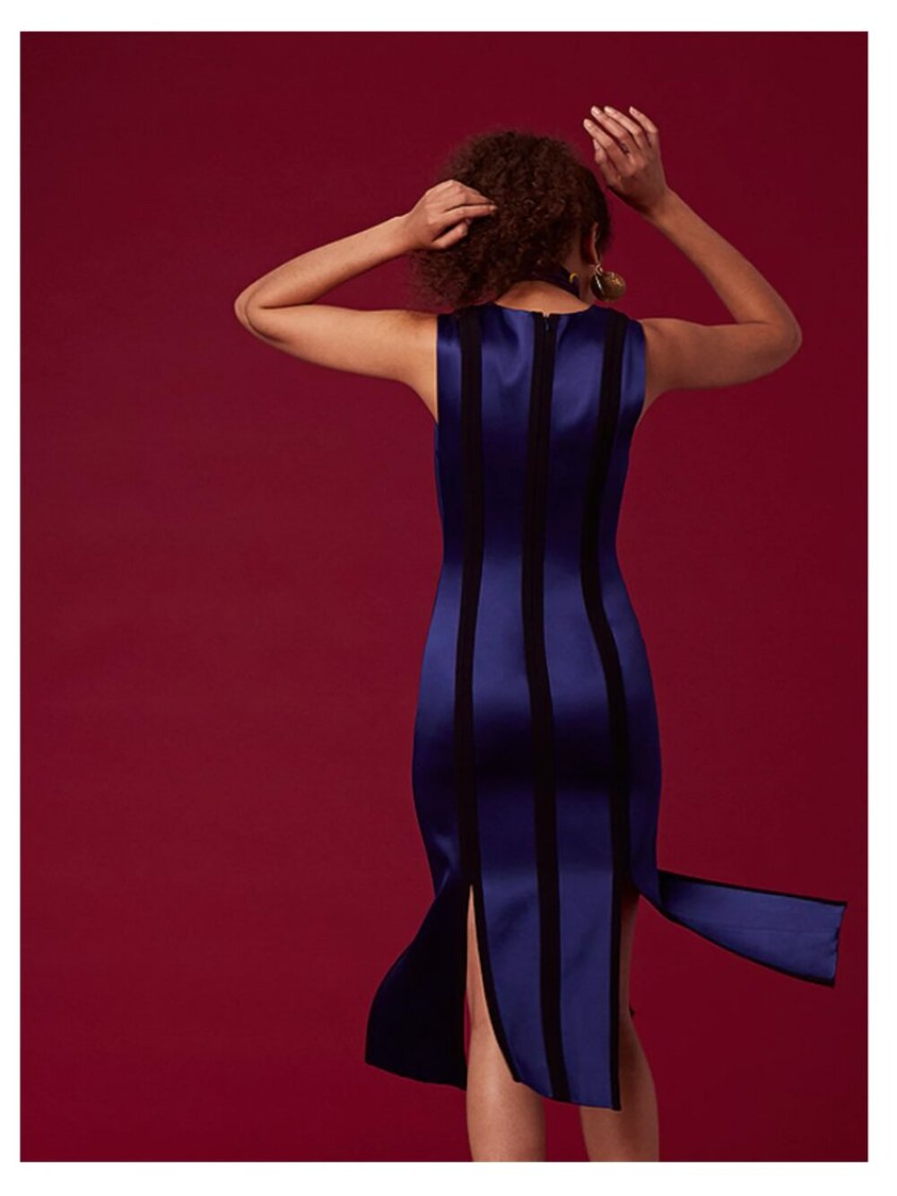 Diane von Furstenberg Tailored Paneled Dress Size 6 NWT